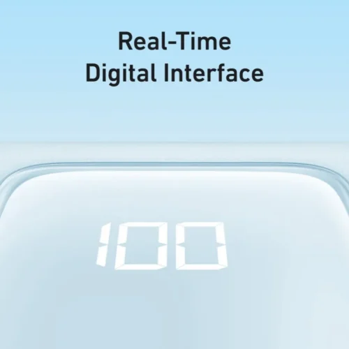 Alternative view of Anker външна батерия ZOLO 10000mAh 30W built-in USB-C кабел, blue