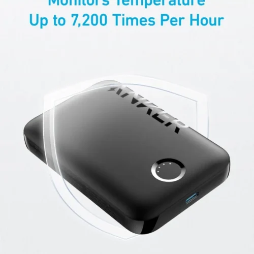 Anker външна батерия 321 PowerCore MagGo 5000mAh черен