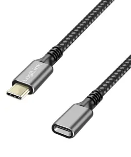 LogiLink USB 3.2 Gen1 Type-C to USB-C/F PD 2m