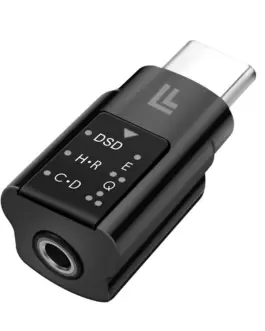 Alternative view of LogiLink USB-C DAC audio адаптер with EQ, USB-C to 3.5mm