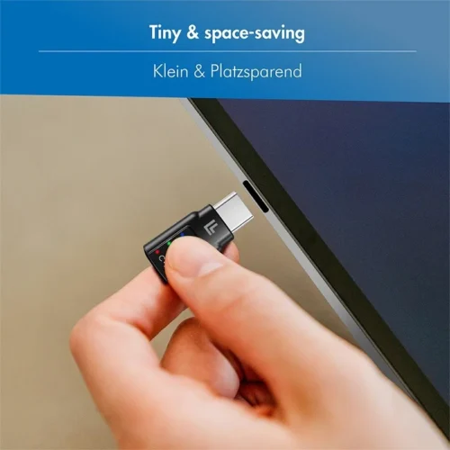 LogiLink USB-C DAC audio адаптер with EQ