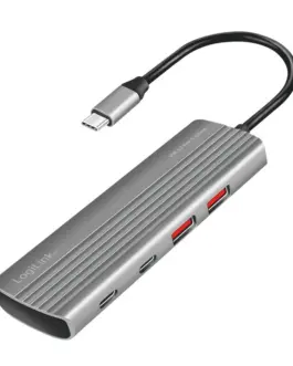 LogiLink Ultra lim USB3.2 hub 2x USB-A 5xUSB-C PD 100