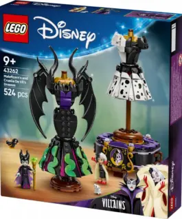 Alternative view of LEGO LEGO Disney 43262 Maleficents and Cruella De Vils Dresses
