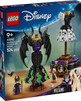 LEGO LEGO Disney 43262 Maleficents and Cruella De Vils Dresses