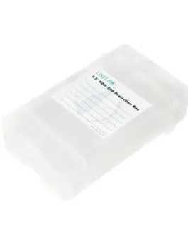 LogiLink HDD protection box for 2x 2.5 inch HDD transparen