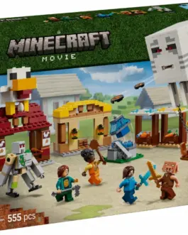LEGO Klocki Minecraft 21273 Atak balonowego Ghasta na wioskę