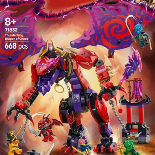 Alternative view of LEGO Klocki Ninjago 71832 Smok chaosu Kiełogrzmot