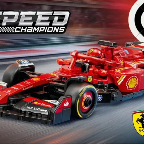 Alternative view of LEGO Klocki Speed Champions 77242 Bolid F1 Ferrari SF-24