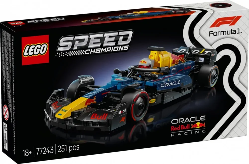 LEGO Klocki Speed Champions 77243 Bolid F1 Oracle червен Bull Racing RB20