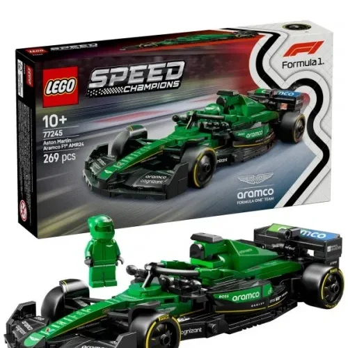 LEGO Klocki Speed Champions 77245 Bolid F1 Aston Martin Aramco AMR24