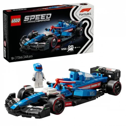 Alternative view of LEGO Klocki Speed Champions 77246 Bolid F1 Visa Cash App RB VCARB 01