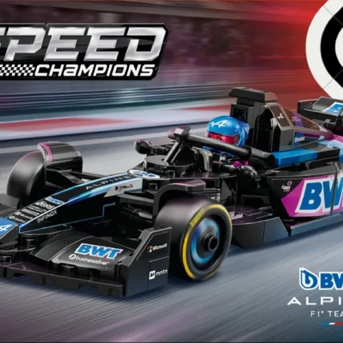 Alternative view of LEGO Klocki Speed Champions 77248 Bolid F1 BWT Alpine Team A524