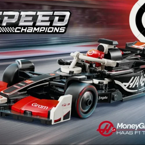 Alternative view of LEGO Klocki Speed Champions 77250 Bolid F1 MoneyGram Haas Team VF-24