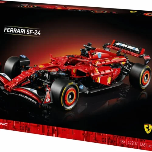 Alternative view of LEGO Klocki Technic 42207 Bolid F1 Ferrari SF-24