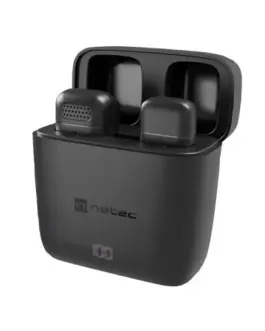 Natec Mobile microphone HOPPER lavalier wireless lightning