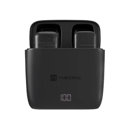 Natec Mobile microphone HOPPER lavalier wireless lightning