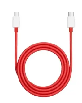 OnePlus кабел USB Type C to USB Type C (12A) 1M червен