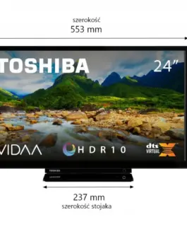 Alternative view of Toshiba Telewizor LED 24 инча 24WV3F63DG
