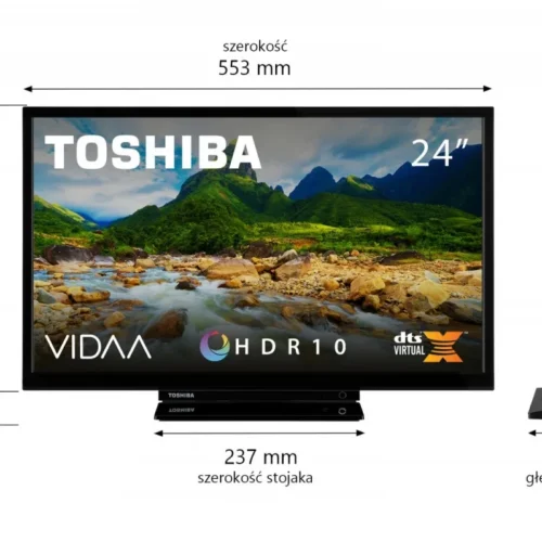 Alternative view of Toshiba Telewizor LED 24 инча 24WV3F63DG