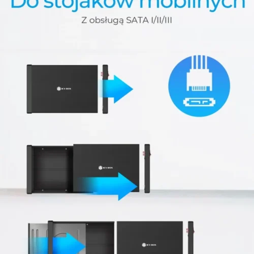 IcyBox Case IB-525-U3 1×5