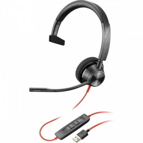 POLY Headset черенwire 3310 -M +USB -C/A TAA 760Q7AA