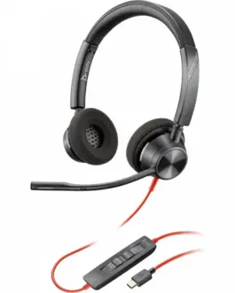 POLY Headset черенwire 3320 -M USB-C 76J19AA