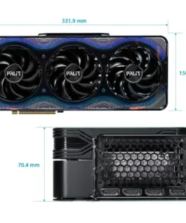 Alternative view of Palit Grapchic card RTX 5090 GameRock 32GB GDDR7 512bit 3DP/HDMI