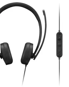Alternative view of Lenovo LNV USB-A Wiчервен Stereo Headset Gen 2 4XD1P8342