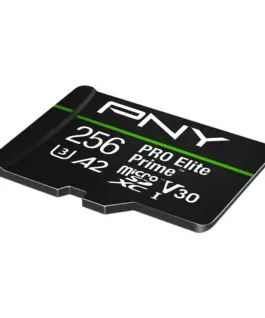 PNY памет card microSDXC Elite Prime 256GB + адаптер SD