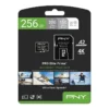 PNY памет card microSDXC Elite Prime 256GB + адаптер SD