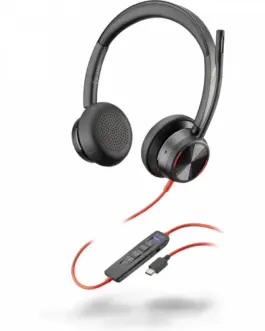 POLY Headset черенwire 8225 -M USB-C 772K5AA