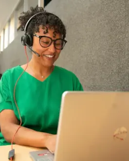 Alternative view of POLY Headset черенwire 8225 -M USB-C 772K5AA