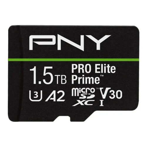 PNY памет card microSDXC Elite Prime 1.5TB + адаптер SD