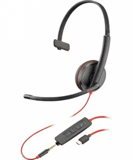 POLY Hreadset черенwire C3215 Mono + CC 80S05AA