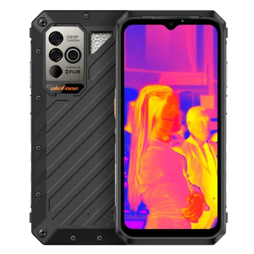 ULEFONE Smartphone Power Armor 18T Ultra 5G 12/512GB IP69K черен