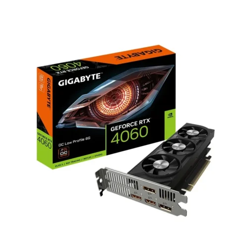 Gigabyte видео карта GeForce RTX 4060 OC Low Profile 8G GDDR6 128bit 2HDMI/2DP