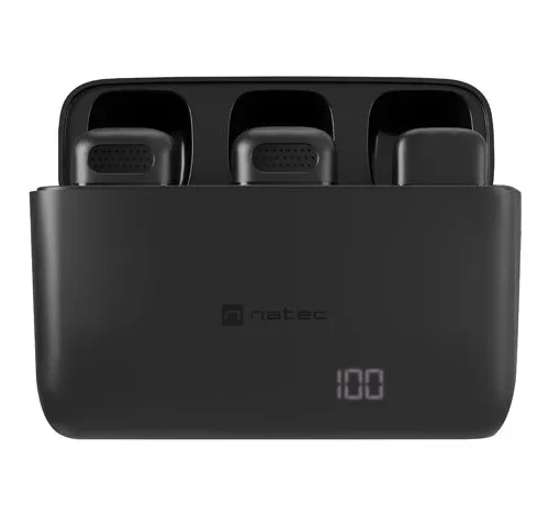 Natec Mobile microphone Lavalier wireless USB-C