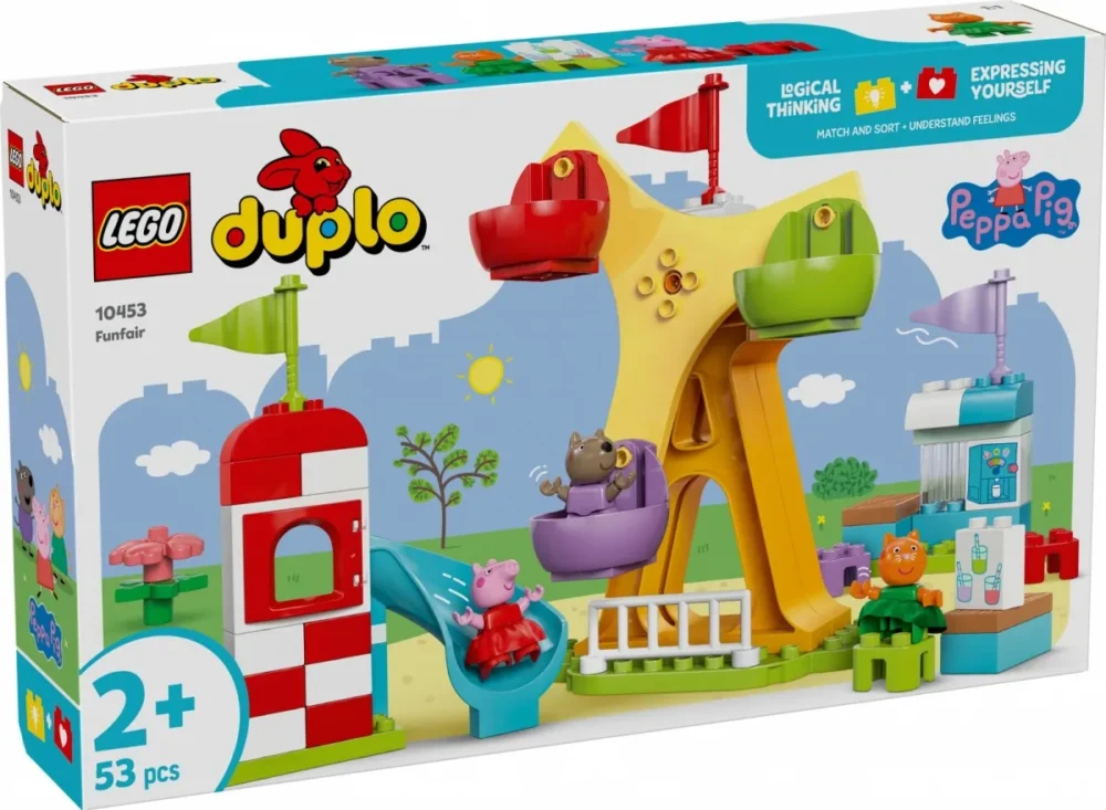 LEGO Klocki DUPLO Peppa Pig 10453 Wesołe miasteczko