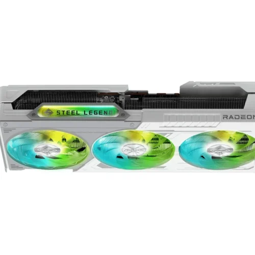 ASRock видео карта Radeon RX 9070 XT Steel Legend 16GB