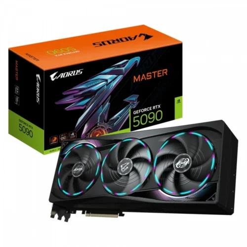 Gigabyte видео карта GeForce RTX 5090 AORUS MASTER 32GB 512BIT GDDR7 3DP/HDMI