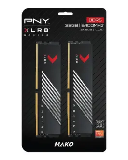 Alternative view of PNY памет 32GB DDR5 MAKO 6400MHz MD32GK2D5640040MXR