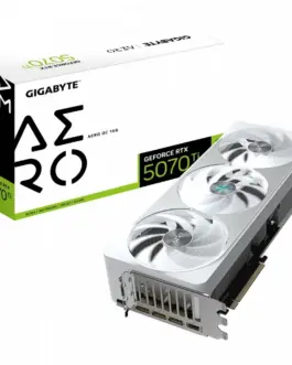 Gigabyte видео карта GeForce RTX 5070 Ti AERO OC 16G 256BIT GDDR7 3DP/HDMI