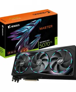 Gigabyte видео карта GeForce RTX 5070 Ti AORUS MASTER 16G 256BIT GDDR7 3DP/HDMI