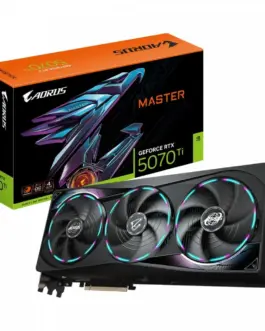 Gigabyte видео карта GeForce RTX 5070 Ti AORUS MASTER 16G 256BIT GDDR7 3DP/HDMI
