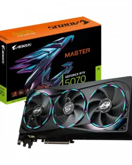 Gigabyte видео карта GeForce RTX 5070 AORUS MASTER 12GB GDDR7 192bit HDMI/3DP