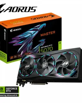 Gigabyte видео карта AORUS RTX 5070 MASTER 1 2G 192BIT GDDR7 3DP/HDMI/DP