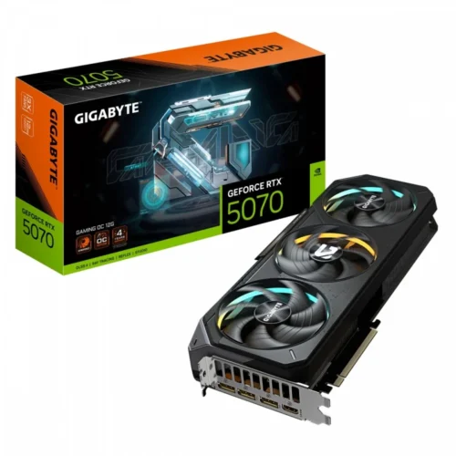 Gigabyte видео карта GeForce RTX 5070 GAMING OC 12GB GDDR7 12GB 192bit HDMI/3DP