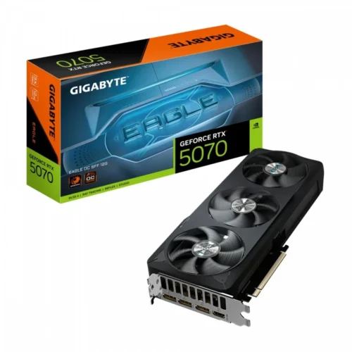 Gigabyte видео карта GeForce RTX 5070 EAGLE OC SFF 12G 192BIT GDDR7 3DP/HDMI