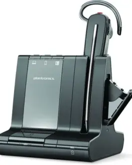 POLY Savi 8245 Microsoft Teams Certified DECT 1880-1900 MHz USB-A Headset +D200 8D3F4AA#ABB