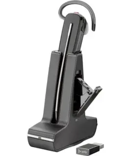 POLY Savi 8245 DECT 1880-1900 MHz Headset +USB-A to USB-C кабел +D400 8D3H2AA#ABB